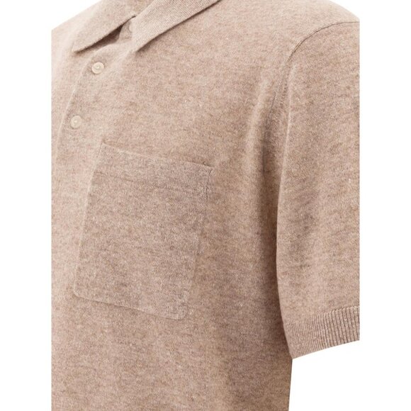 Vince Linen, Wool And Chashmere Polo Shirt Tag Size L Men - Picture 4 of 4